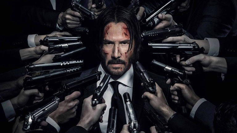 Así luciría John Wick si fuera un personaje de anime