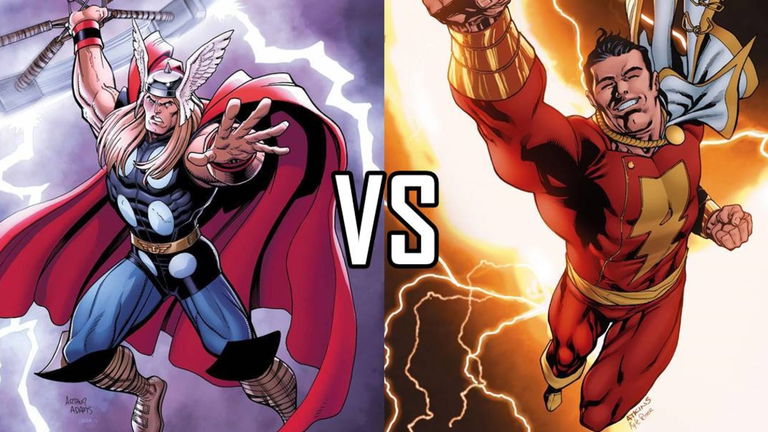 Un artista crea ilustraciones increíbles de los personajes de Marvel vs DC