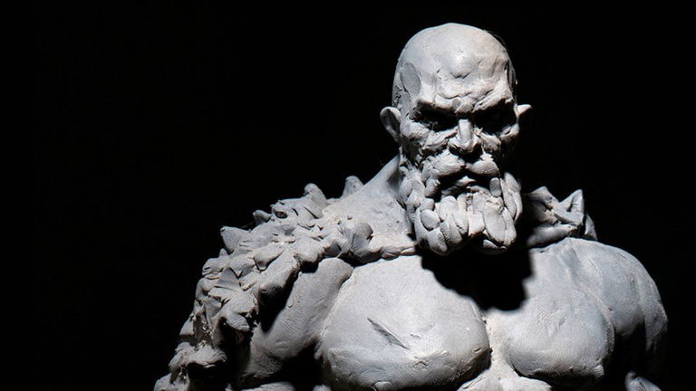 El director de arte de God of War muestra uno de los primeros diseños de Kratos en PS4