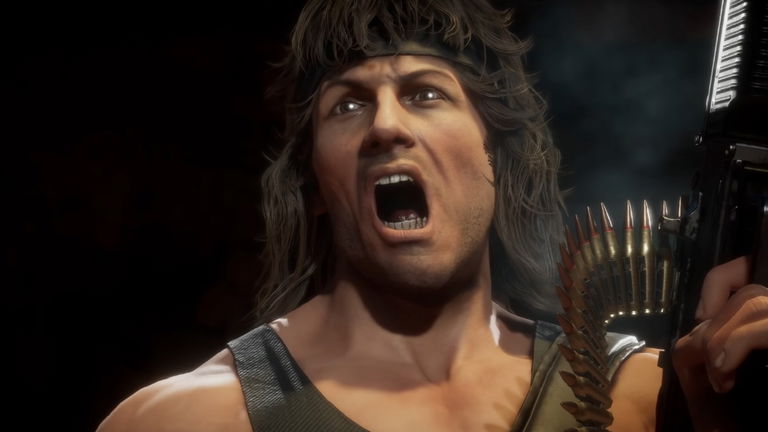 Rambo en Mortal Kombat 11 se deja ver con un espectacular gameplay