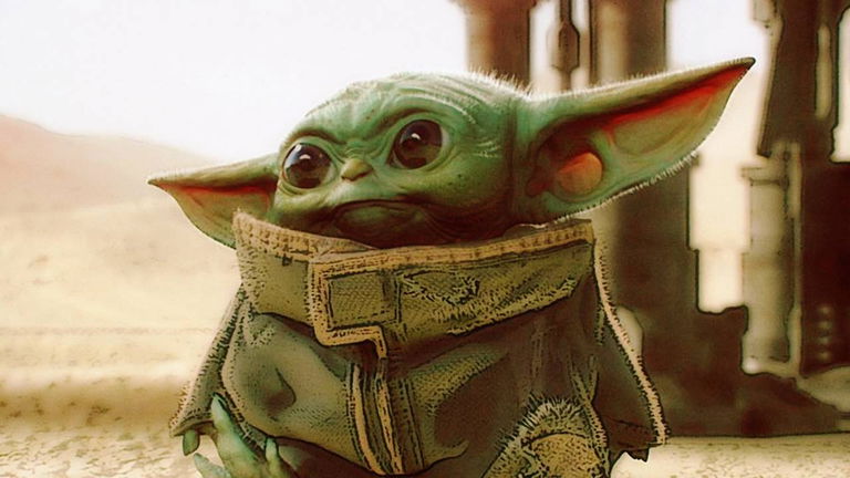 Así se vería Baby Yoda en una serie animada 2D