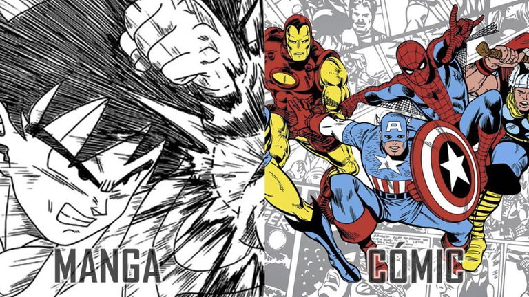 ¿Cuál es la diferencia entre manga y cómic?