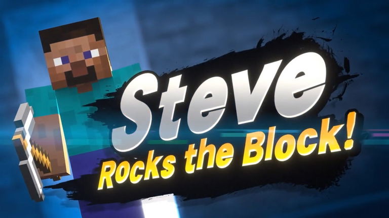 Steve de Minecraft es el nuevo luchador de Super Smash Bros. Ultimate