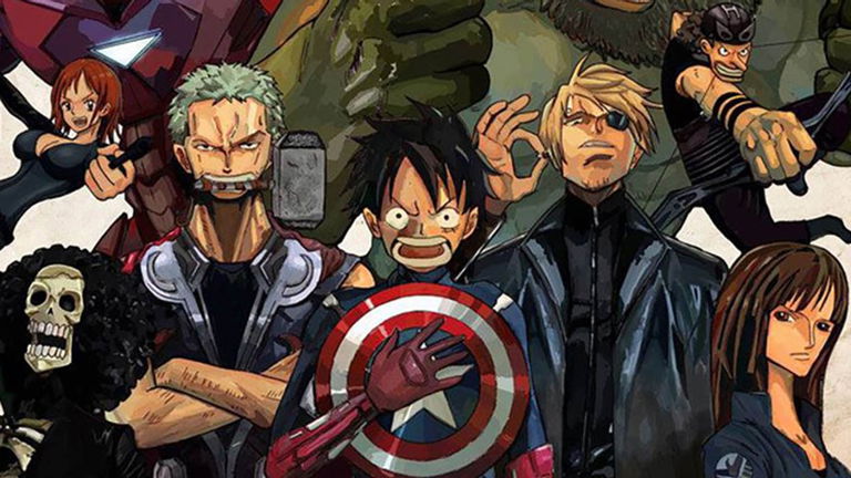 ¿Cómo serían los personajes de One Piece como Los Vengadores? Esta brutal ilustración lo demuestra