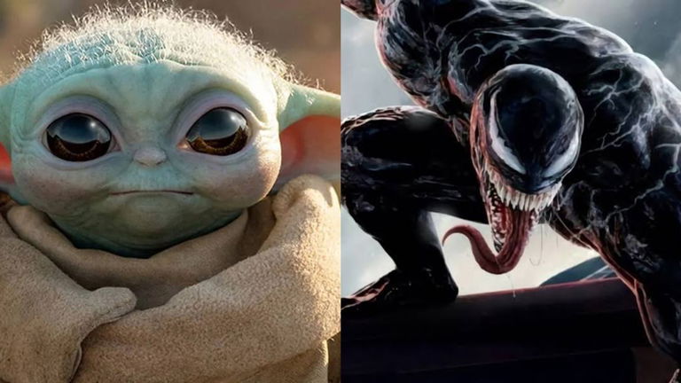 Star Wars x Marvel: así sería la fusión entre Baby Yoda y Venom