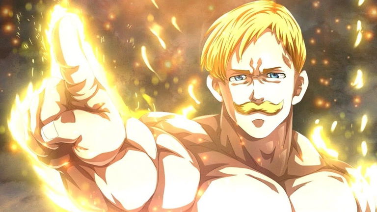¿Fan de Escanor de The Seven Deadly Sins? Pues esta imagen es perfecta de fondo de pantalla para tu móvil