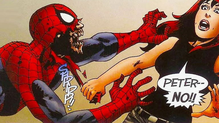 Este Fan Art de Spider-Man Zombie es digno de tus pesadillas