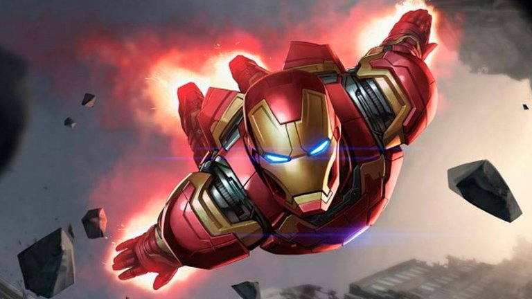 Hace un anillo espectacular de Iron Man con ojos que brillan