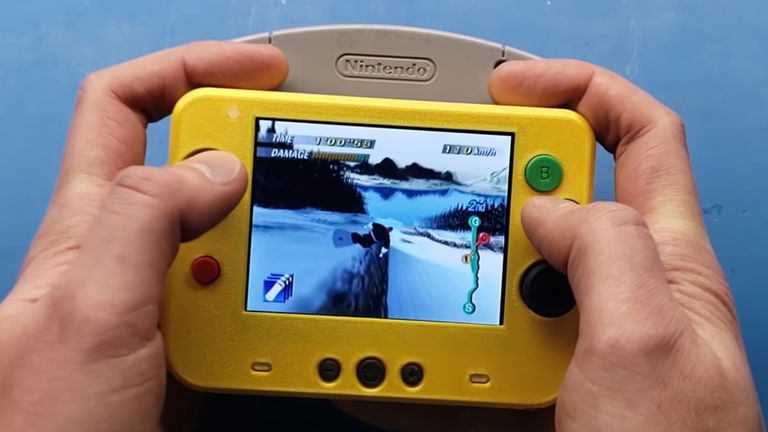 Convierte una Nintendo 64 en una consola portátil que utiliza los mismos cartuchos