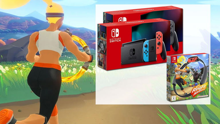 Un pack de Nintendo Switch con Ring Fit Adventure se pondrá a la venta muy pronto