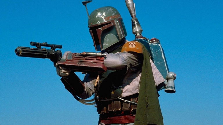 Star Wars: un artista crea un fan art en donde Boba Fett en comido por una gran criatura