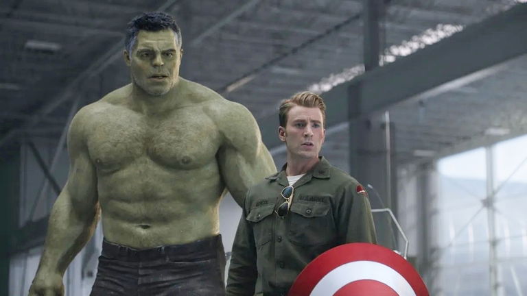 Esta ilustración del Capitán América y Hulk vs Ultron muestra una de las batallas más épicas de todas