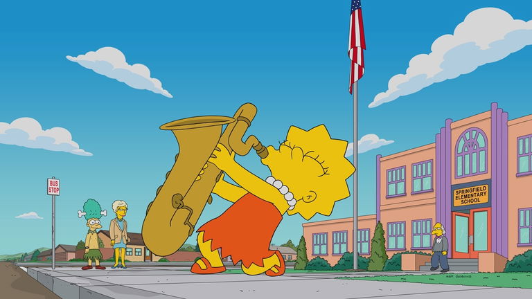 Los Simpson: esta ilustración de Lisa es tan descabellada que ni la entenderás