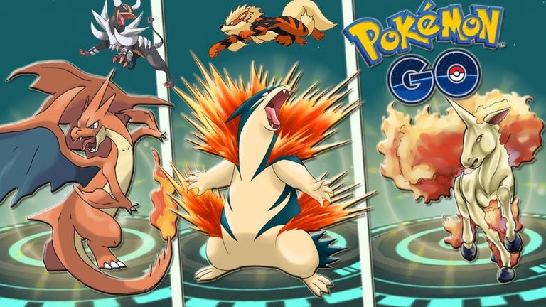 Ataques tipo Fuego en Pokemón GO