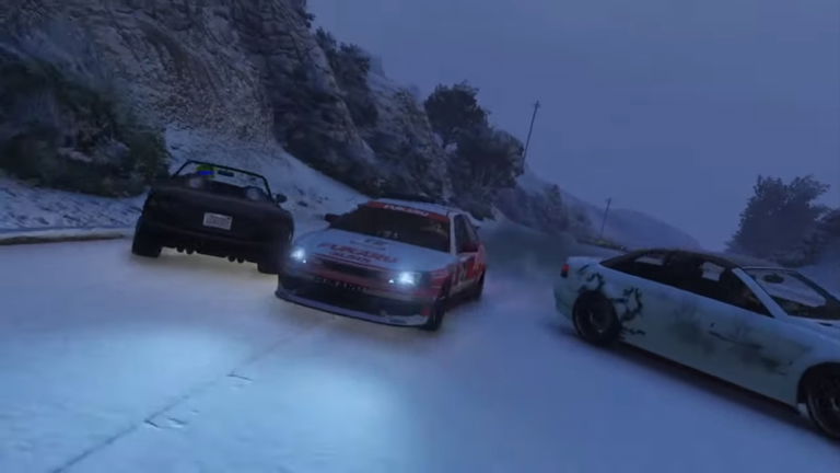 Un jugador está haciendo un remake de Burnout 3 en GTA V