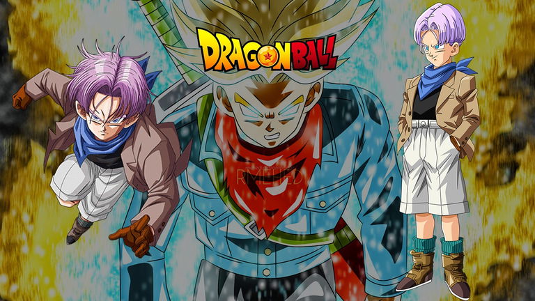 Vas a alucinar con este dibujo de Trunks en Dragon Ball GT