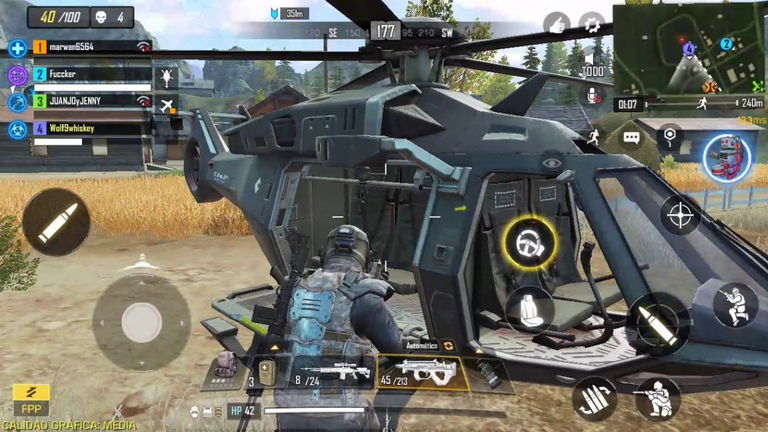 Qué vehículos puedo conseguir en Call of Duty: Mobile