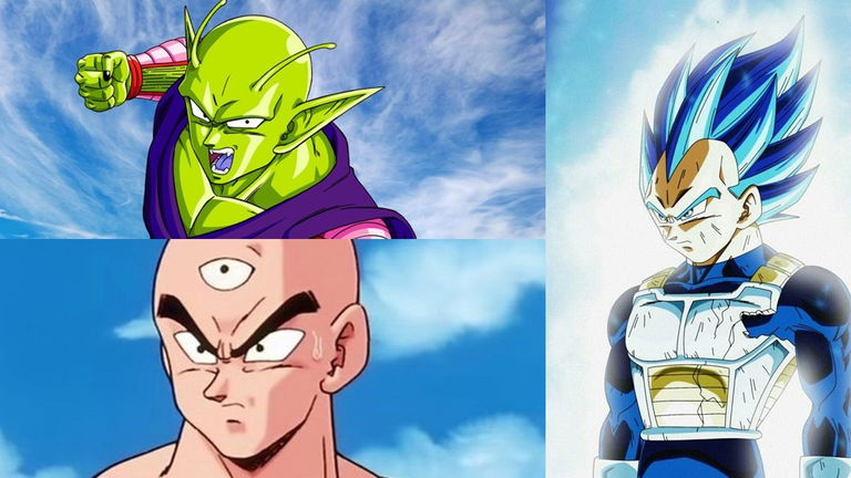 Dragon Ball: un fan fusiona a Ten Shin Han, Vegeta y Piccolo