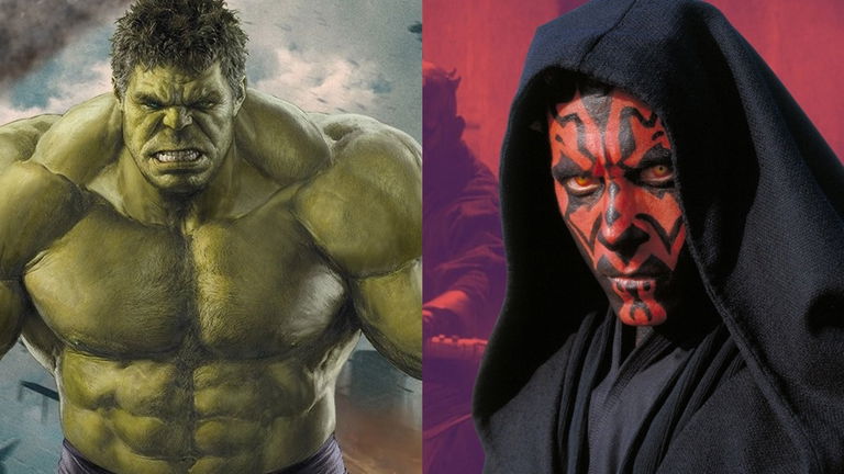 Combina a Hulk de Marvel con Darth Maul de Star Wars en un fan art