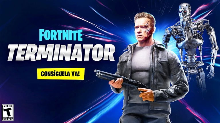 PlayStation filtra la skin de Terminator en Fortnite