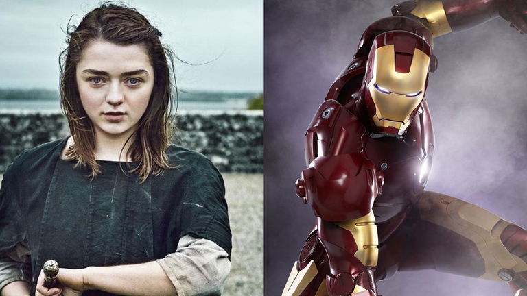 ¿Y si Arya Stark de Juego de Tronos fuera Iron Man?