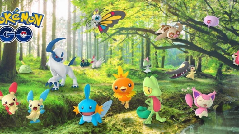 Pokémon de generación 3 en Pokémon GO