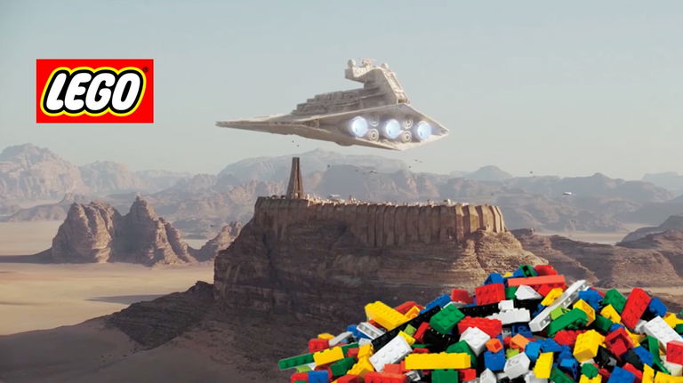 Construye el homenaje perfecto a Star Wars con una figura de LEGO de más de 5000 piezas
