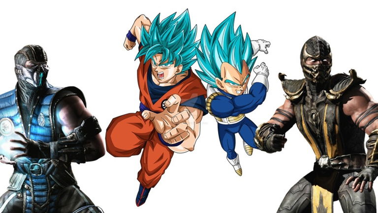 Dragon Ball x Mortal Kombat: ¿y si Goku y Vegeta fueran Sub-Zero y Scorpion?