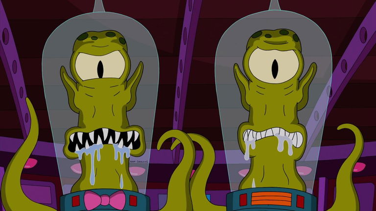 Un fan de Los Simpson ha creado una versión de Kodos de lo más espeluzante