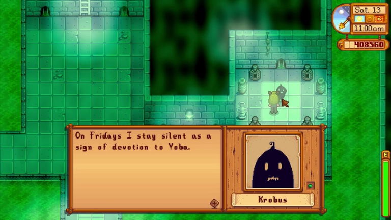 Todo lo que debes saber de Krobus en Stardew Valley