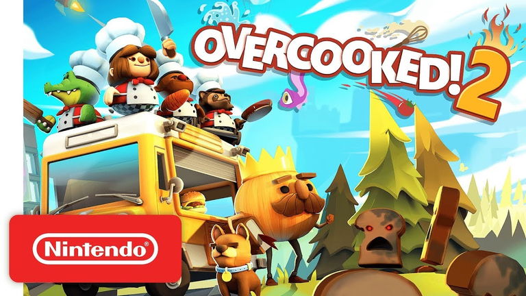 Overcooked 2 será gratis en Nintendo Switch por tiempo limitado