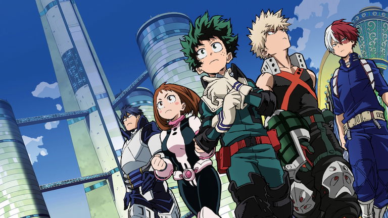 Esta es la pinta que tendrían los protagonistas de My Hero Academia en la vida real