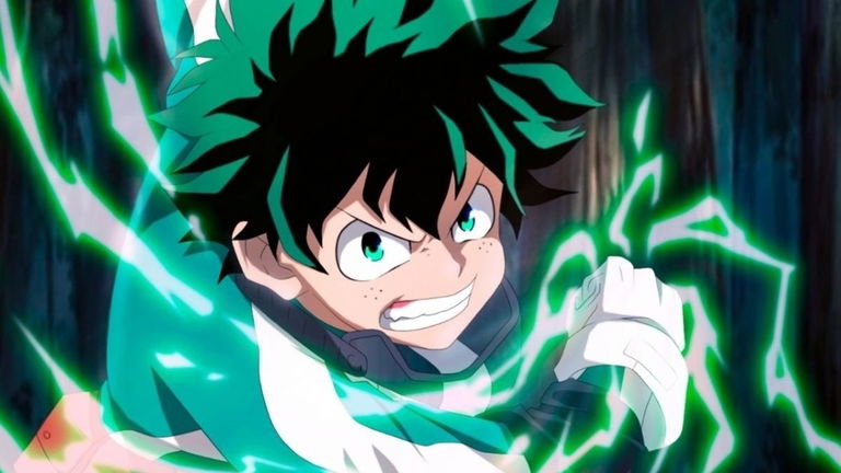 El creador de My Hero Academia muestra una espectacular ilustración de Midoriya y Ochaco