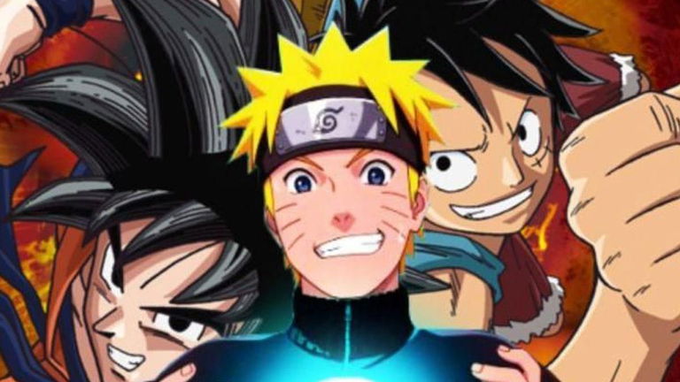 Naruto, One Piece y Dragon Ball juntos en un fan art digno de tatuaje