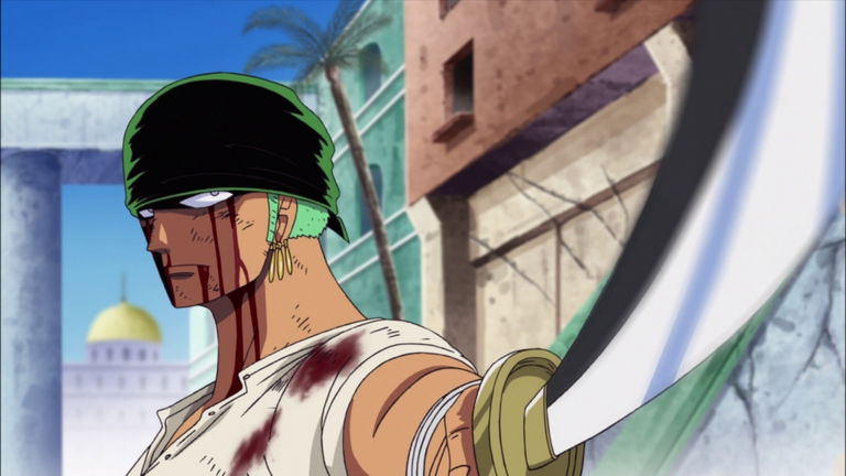 Tienes que ver esta personalización de zapatillas de One Piece: convierte el logo de Nike en la espada de Zoro
