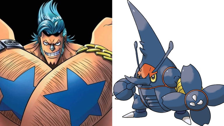 Un fan de Pokémon y One Piece ha convertido a Franky en Heracross