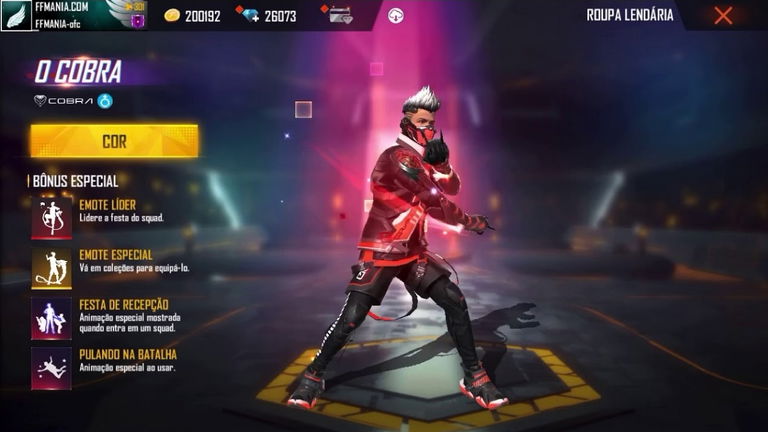 Cómo utilizar las animaciones en Free Fire
