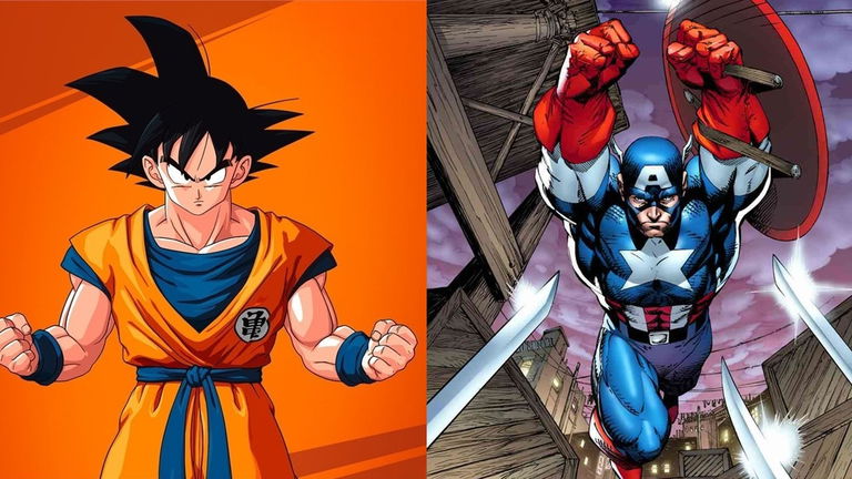 ¿Podría Goku destruir el escudo del Capitán América? Hablan los fans de Dragon Ball