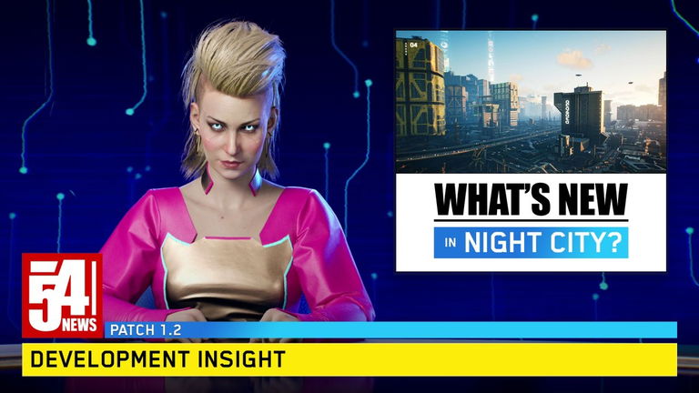 CD Projekt Red detalla las mejoras del próximo parche 1.2 de Cyberpunk 2077