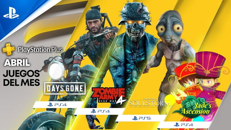 PS Plus contará con Oddworld: Soulstorm y Days Gone como juegos gratuitos de abril