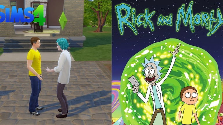 Cómo hacer a Rick & Morty en Los Sims 4
