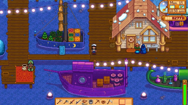 De qué trata el Mercado Nocturno en Stardew Valley