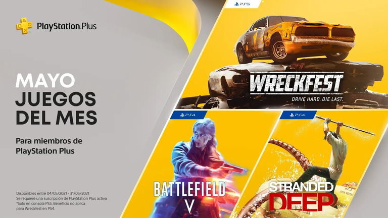 Anunciados los juegos gratuitos de PS Plus para mayo de 2021