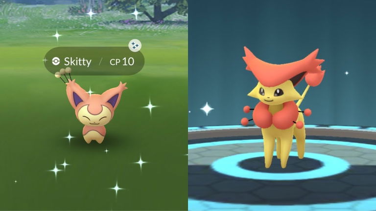 Pokémon shiny de la generación 3 de Pokémon GO