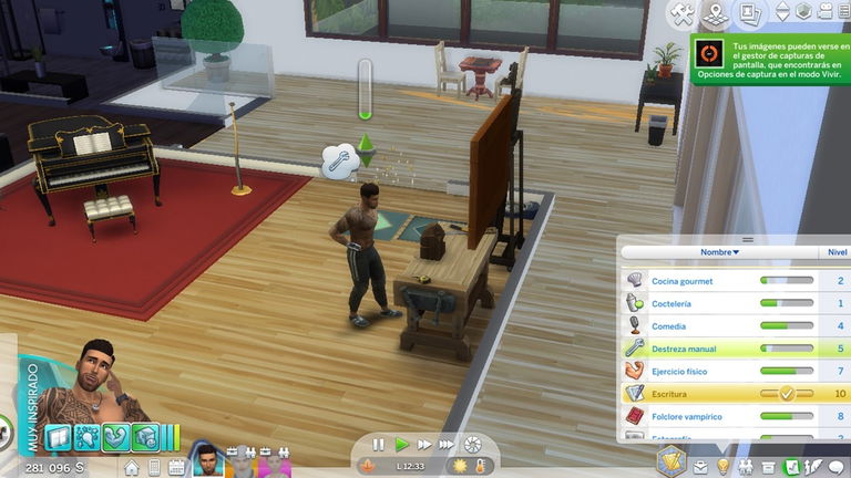 Truco para aprender todas las habilidades rápido en Los Sims 4