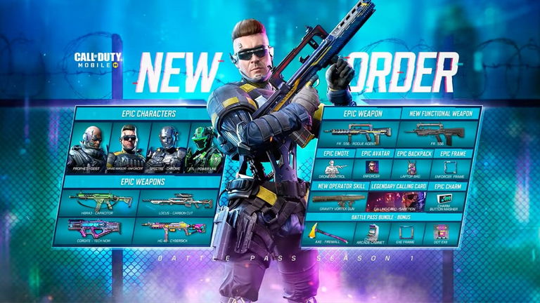 Cuáles son los pases de batalla en Call of Duty: Mobile