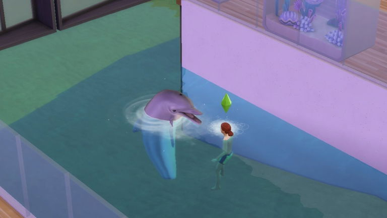 Cómo llamar a un delfín en Los Sims 4: Vida Isleña