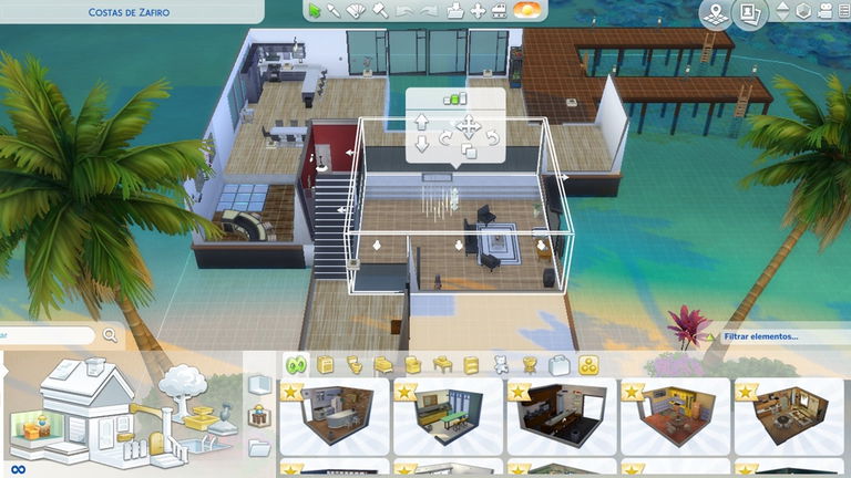 Cómo hacer pisos a desnivel en Los Sims 4