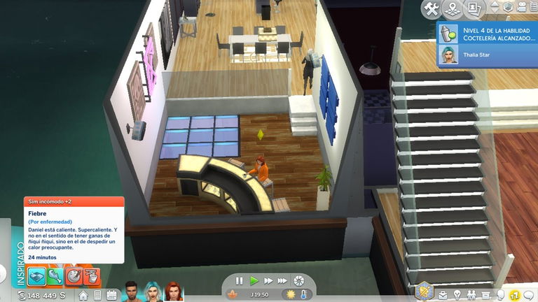 Cómo curar a tu Sim cuando se pone enfermo en Los Sims 4