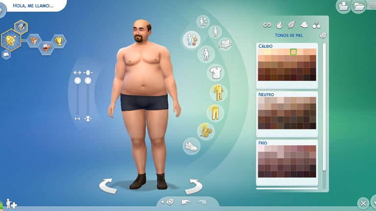 Cómo adelgazar o engordar rápido en Los Sims 4